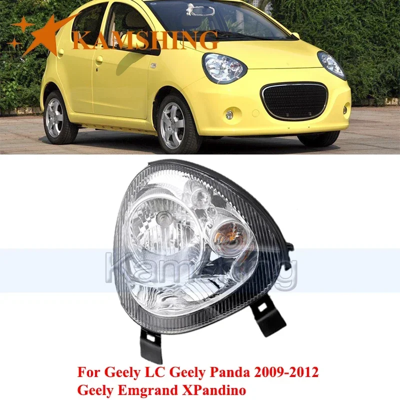 

Передняя фара CAPQX для Geely LC Geely Panda 2009-2012 Geely Emgrand XPandino, передний бампер, головной светильник, фара