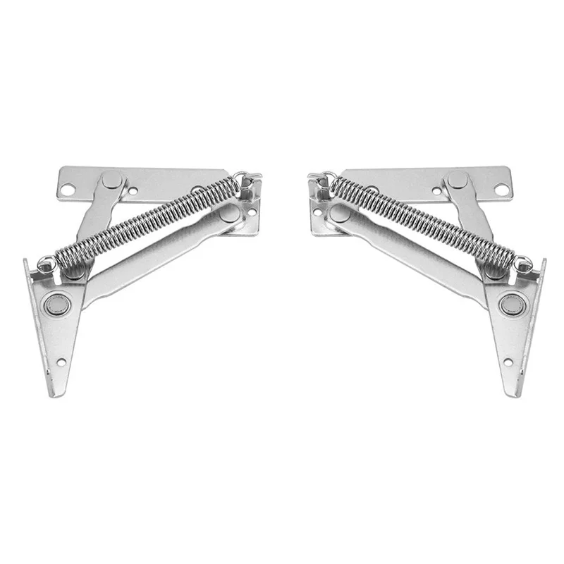 75STO-2Pcs Folding Sofa Bed Spring Hinge 10KG 80 Degree Cabinet Door Lift Up Stay Flap Top Support Hinges  For Cabinet Doors view 5