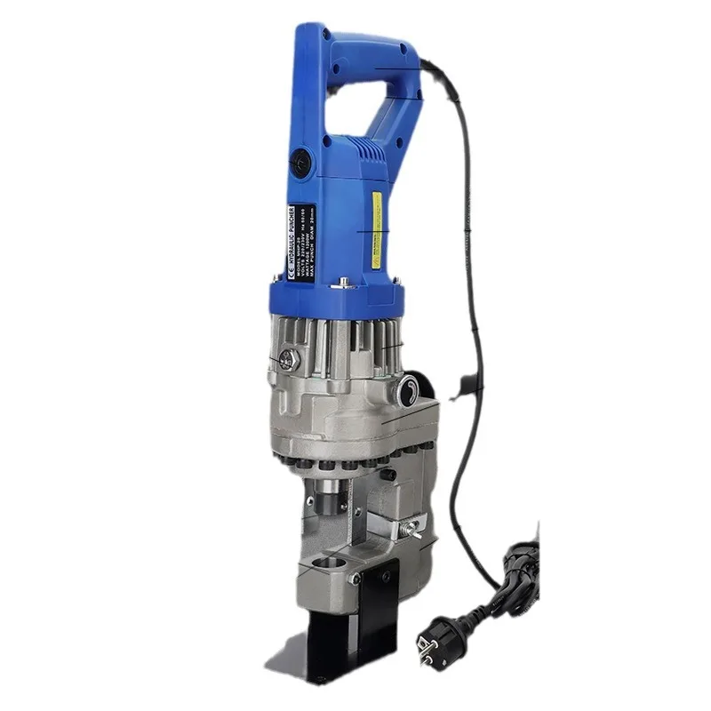 

Electric Hydraulic Punching Machine Portable Punch Steel Angle Iron Opening Tool