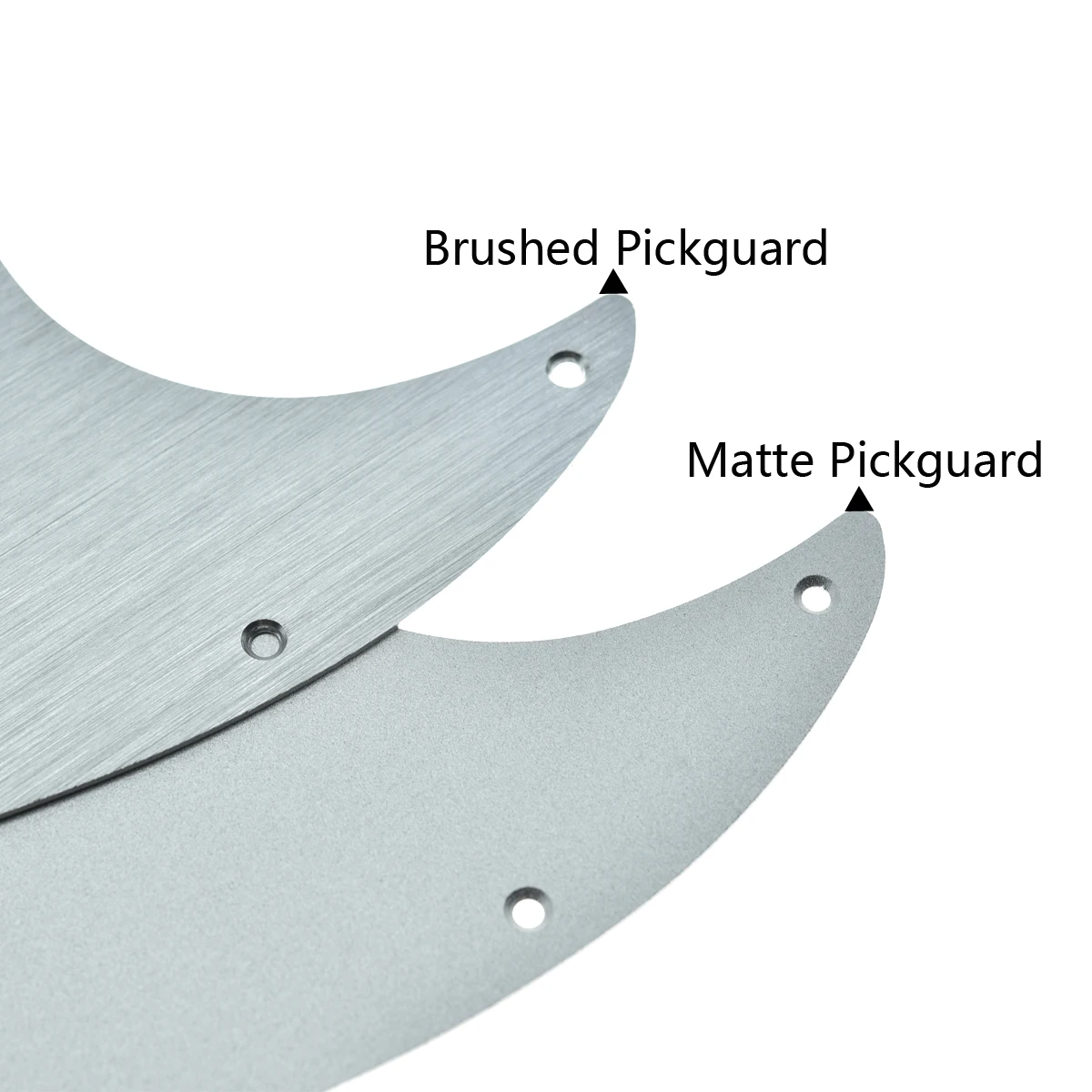 Dopro Matte Aluminum Tele Pickguard Matte Anodized TL Pick Guard Metal Scratch Plate for USA/Mexico Fender Tele/Telecaster