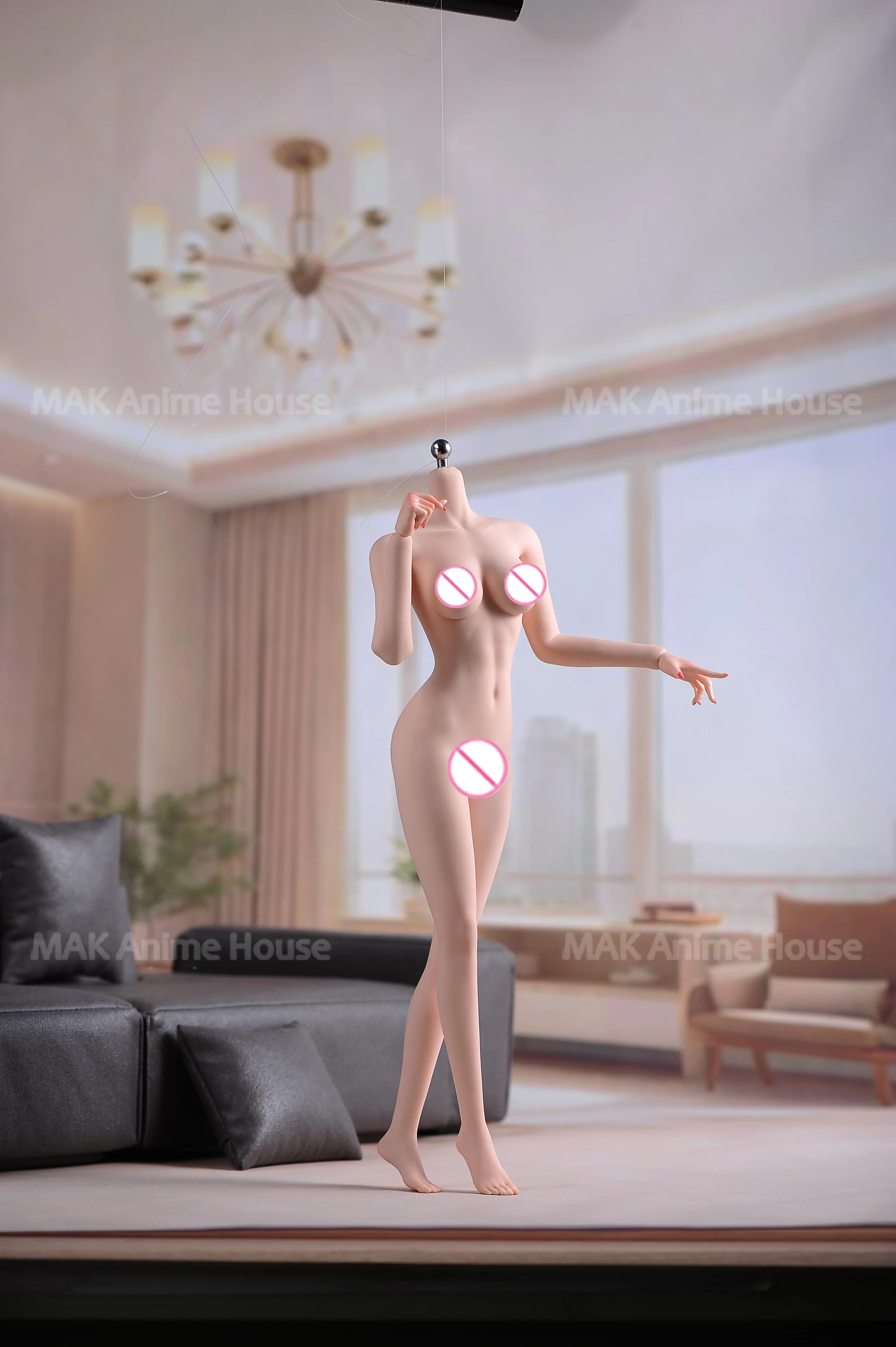 Ant t303 1/6 super flexível corpo sem costura peito grande com detalhes fisiológicos de maquiagem 12 ''bonecas de figura de ação de soldado feminino