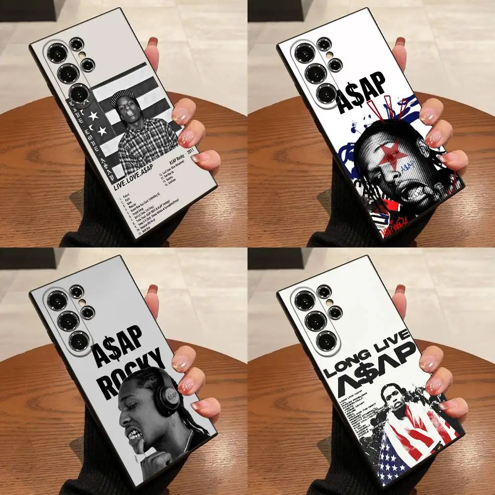 

A-ASAP Rocky Long Live ASAP Phone Case For Samsung S25,S24,S21,S22,S23,S30,Ultra,S20,Plus,Fe,Lite,5G Black Box