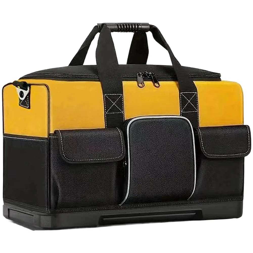 Work Ready Tool Bag with 16 Total Pockets Including Internal and External Compartments for Comprehensive Tool Storage Solutions