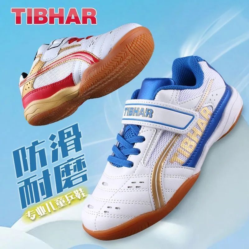 

Professional Table Tennis Shoe Youth Luxury Brand Badminton Shoe Boy Designer Indoor Court Shoes Unisex Light Weight Sport Shoes