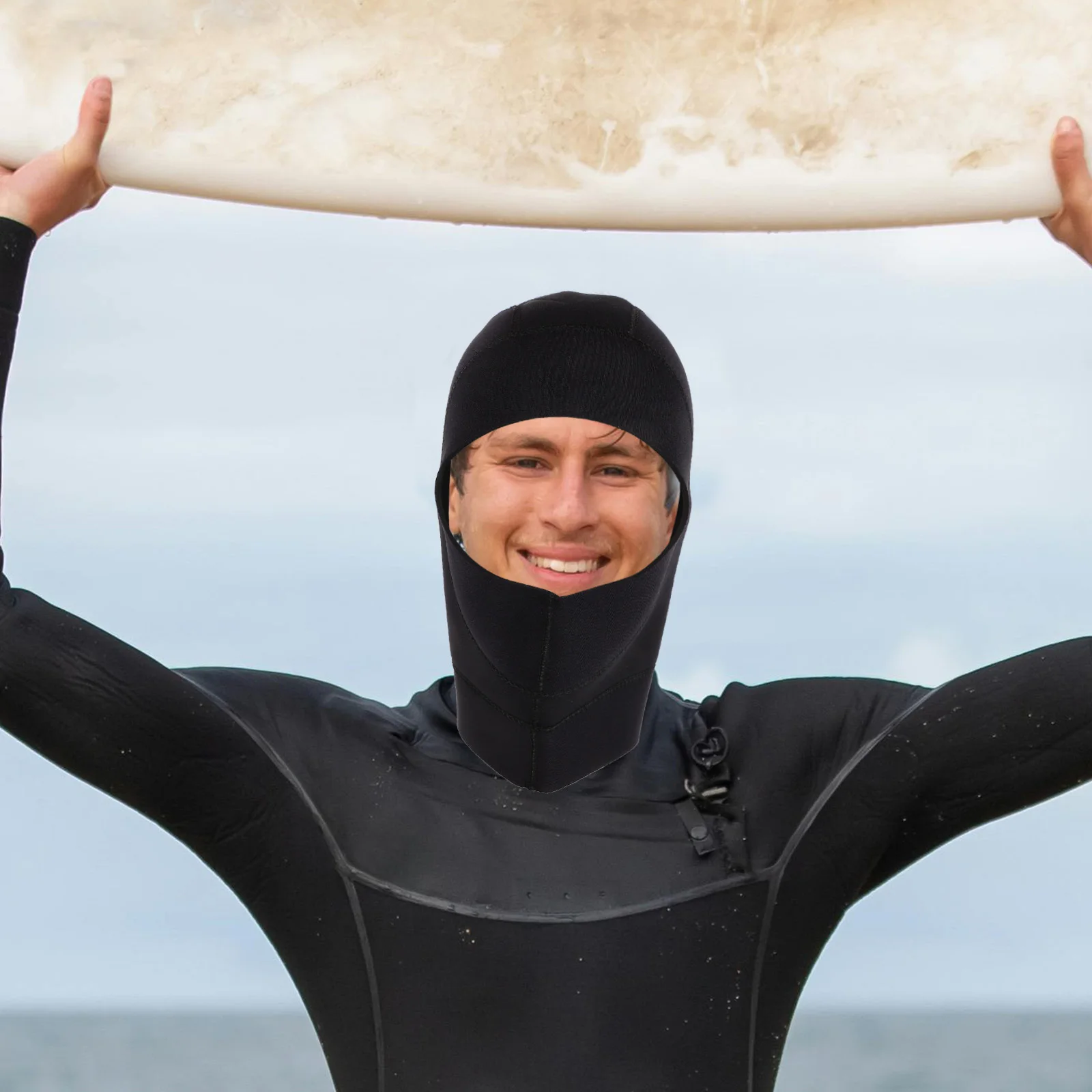 

Snorkeling Swimming Cap Neoprene Durable Warm Diving Hood Full Head Cover for Surfing Diving Outdoor Swim Neoprene Wetsuit Cap