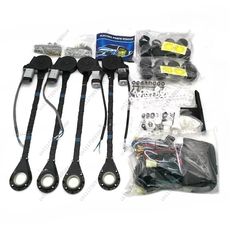 Universal 4 Door Car Power Window Conversion Kit Auto Window Lift Replacement Set