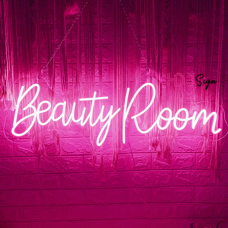 Beauty Room Neon Signs For Girls Nails Beauty Shops Salon Spa Pedicure Neon Light Manicure Handcrafted Neon Lamp Business Neons