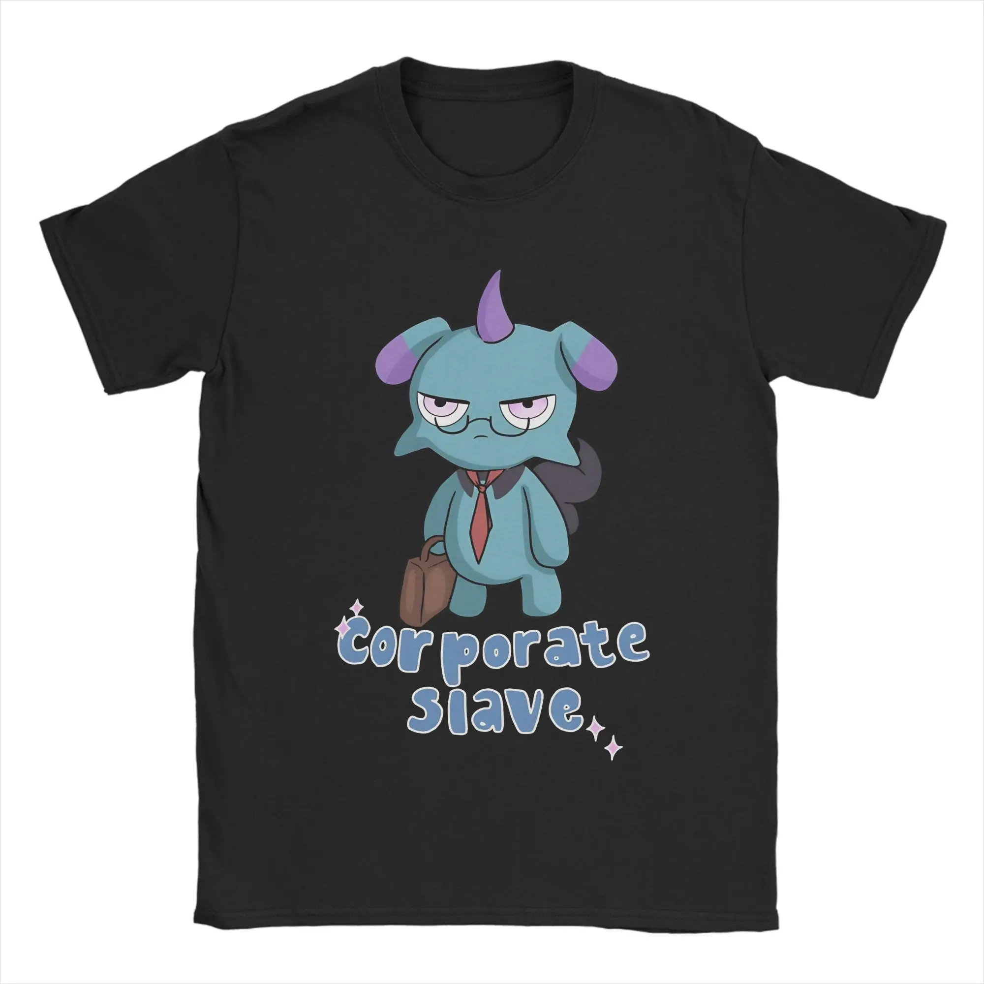 Harajuku Depressos T-Shirt Men's Round Neck Short Sleeve Tops Gaming Cotton Summer Clothes