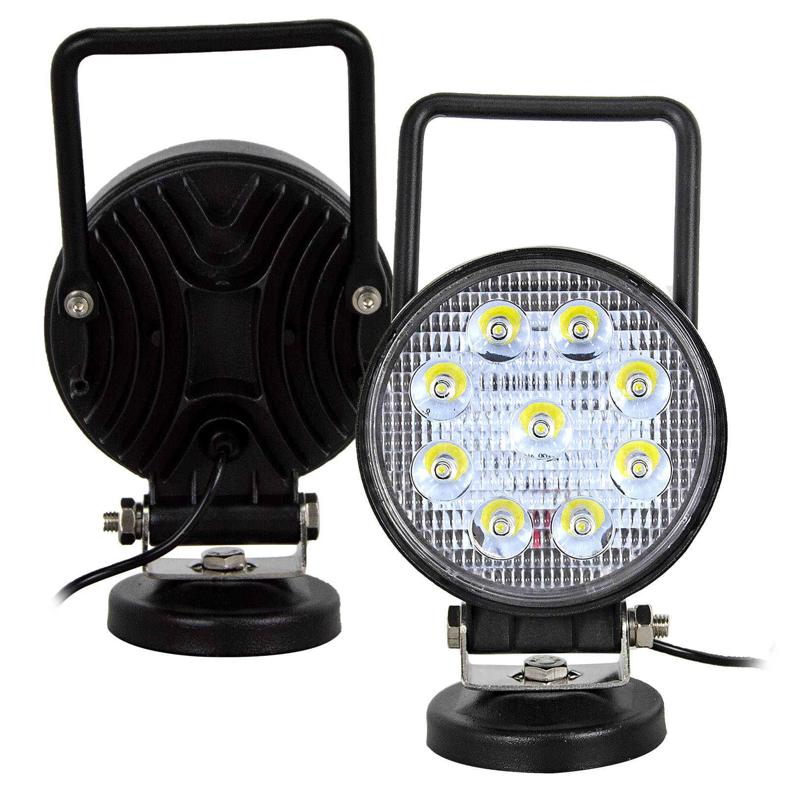 4 Zoll tragbares LED-Arbeitslicht 27 W 42 W 48 W Flutlicht-Magnetfußlampe Auto LKW Fahren Offroad 4WD 4x4 SUV ATV UTV 12 V 24 V – Detail 3