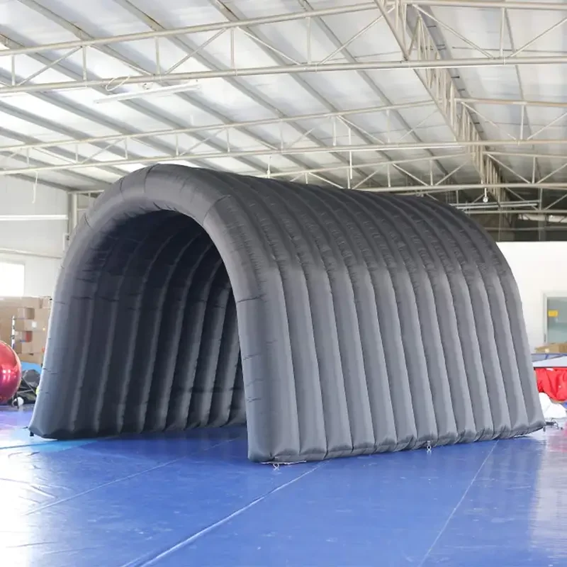 Tienda de entrada de túnel deportivo con túnel inflable para promoción de exposiciones de eventos (5 x 3 x 3 m, 2 logotipos gratis)