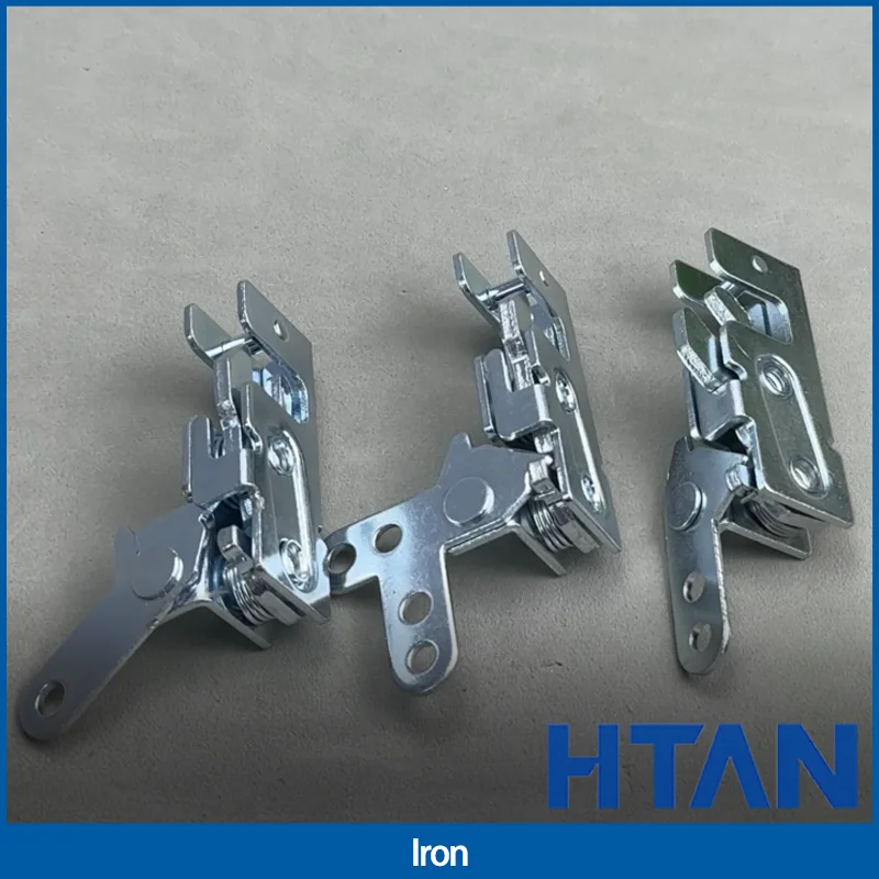 2pcs Industrial Electrical Automotive Toolbox And Electromechanical Hardware Lock Iron Galvanized Concealed Lock Buckle
