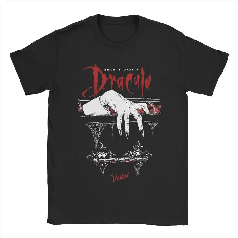 Dracula T-Shirt Men Funny Pure Cotton Tee Shirt O Neck Short Sleeve T Shirt