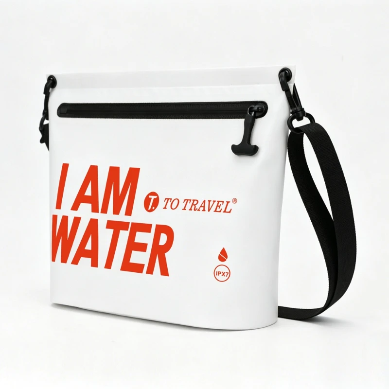 Airtight Zipper Swimming Bag Crossbody Mobile Phone Waterproof Bag Drifting Snorkeling Storage Portable Wet and Dry Separation