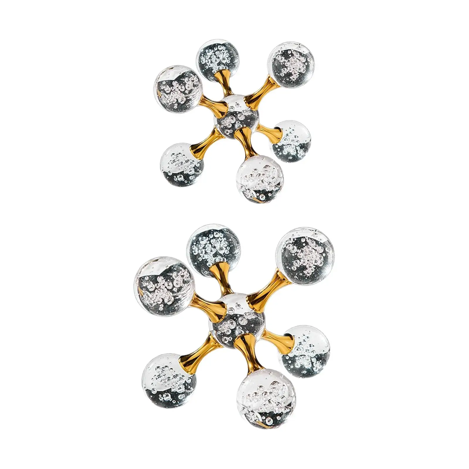 Soap bubble ball figurine, unique table decoration for bedroom,