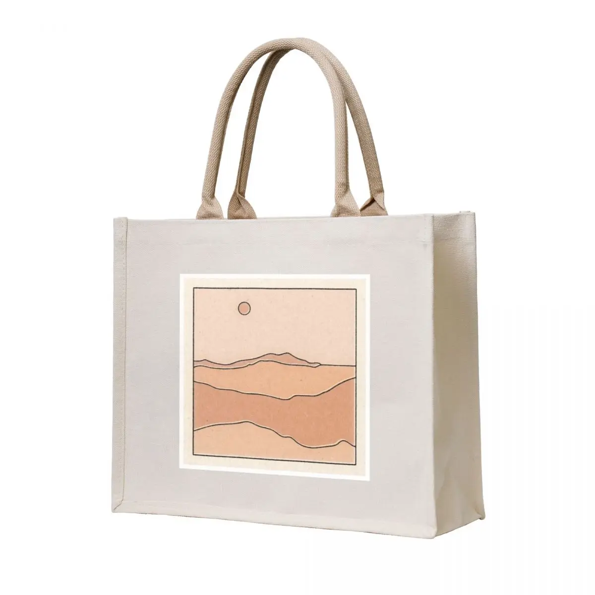 

Minimalist drawing Tote Bag Big bag women Customizable tote bag Fabric