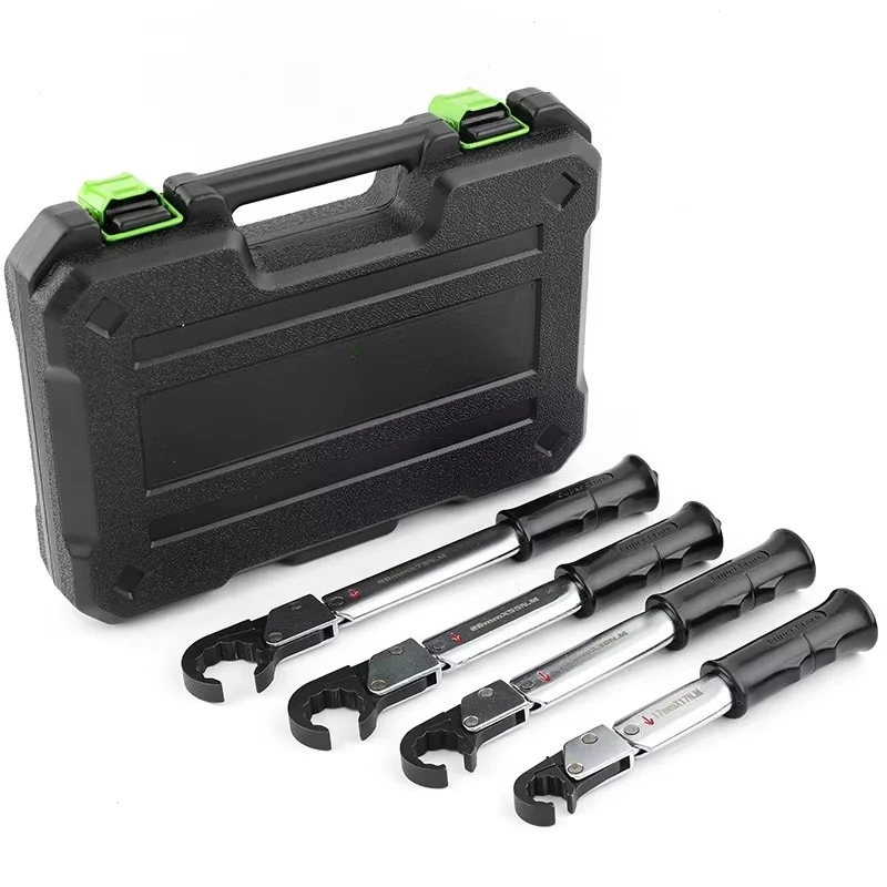 High Precision Open Type Auto Repair Wrench Air Conditioning Maintenance Tool Ratchet Torque Wrench