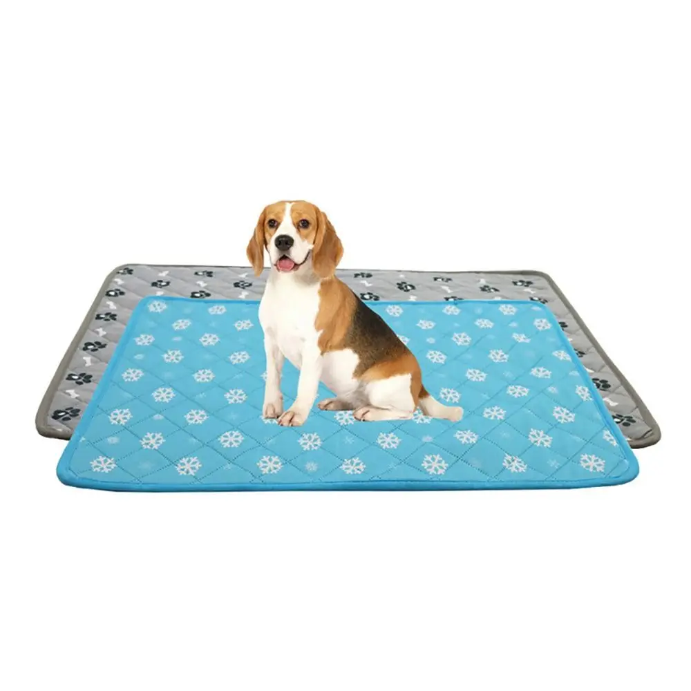 Breathable Pet Cooling Mat Comfortable Washable Soft Pet Accessories Moisture-proof Pet Sleep Cold Bed Pet