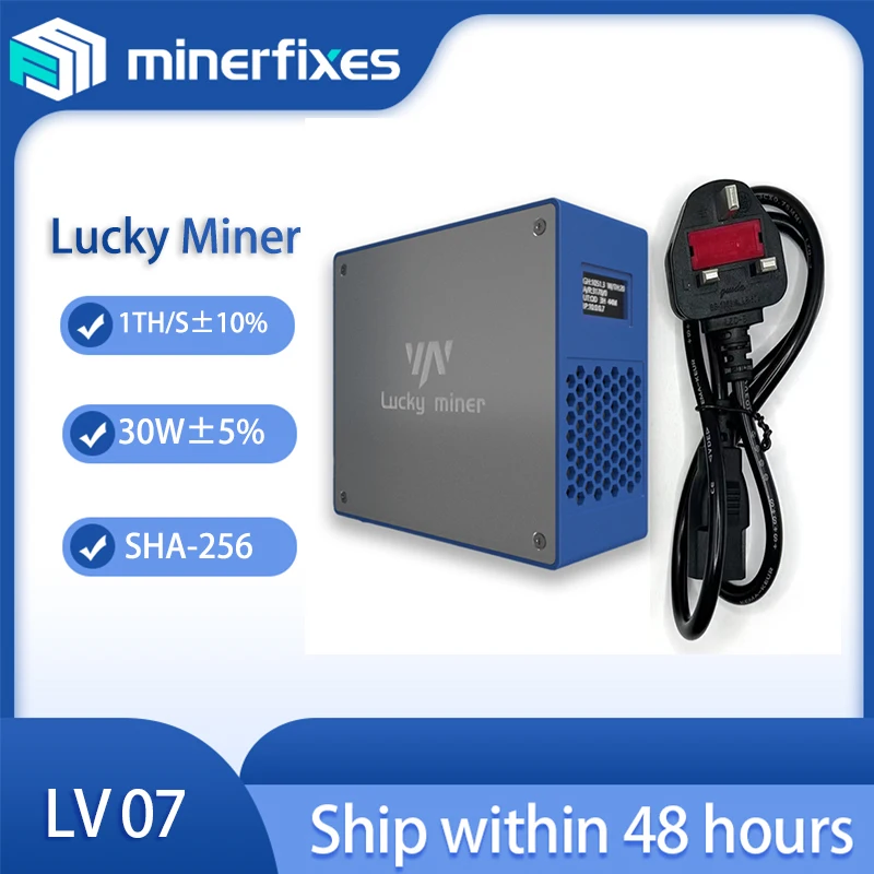 Imagem -06 - Lucky Miner v7 Wifi 1th s 30w Lv07 Bm1366 Sha256 Casa Silencioso Loteria Mineiro Btc Mineiro Máquina Solo Minerador Bitcoin Mineiro v6 Lv06