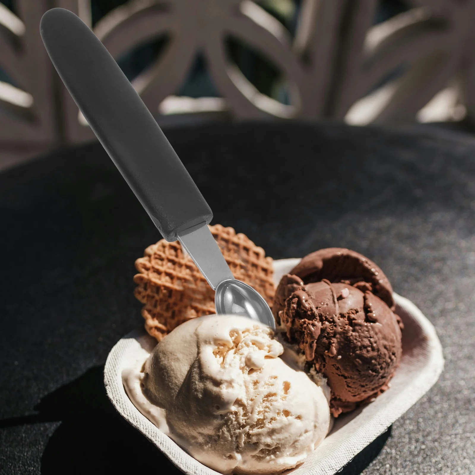 

4pcs Fruit Scoop Stainless Steel Watermelon Spoon For Ice Cream Dessert Melon Maker Kitchen Ice Cream Spoon Gadget Tool