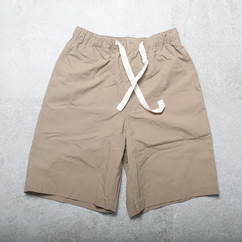 2025 Spot nanamica Easy Shorts 23SS verstelbare casual short met gewassen kerngaren en trekkoord