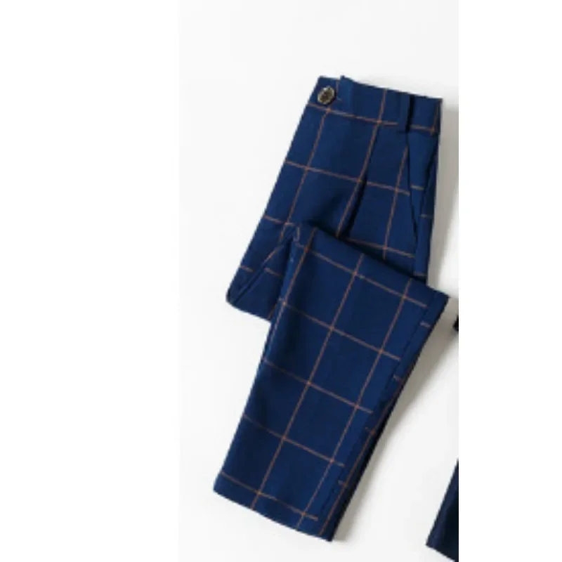 ZOETOPKID Jungen Anzughose 2026 Herbst Schwarze Formelle Hose Aufführungskleidung Formelle Anzughose für Schüler Dunkelblau Trendiger Stil – Detail 8