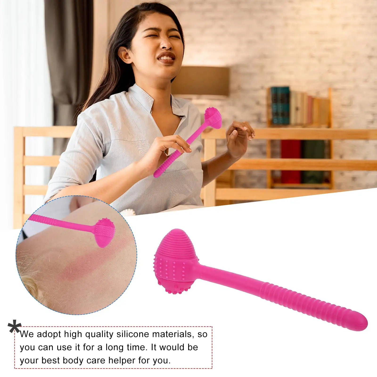 Рисунок 5 - Силиконовый массажный молоток с меридианом