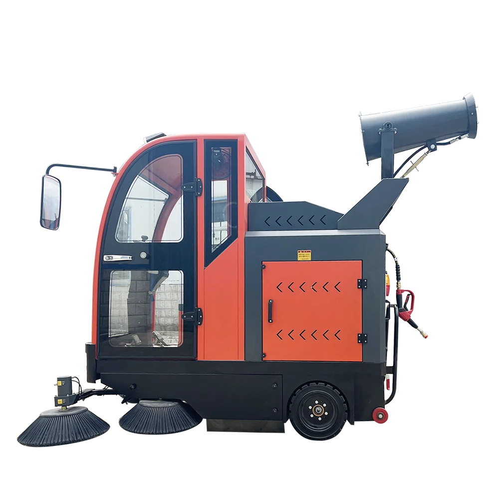 DM-2000 Industrial Use Cleaning Machine Driving on Floor Sweeper Automatic Floor Cleaner Equipment