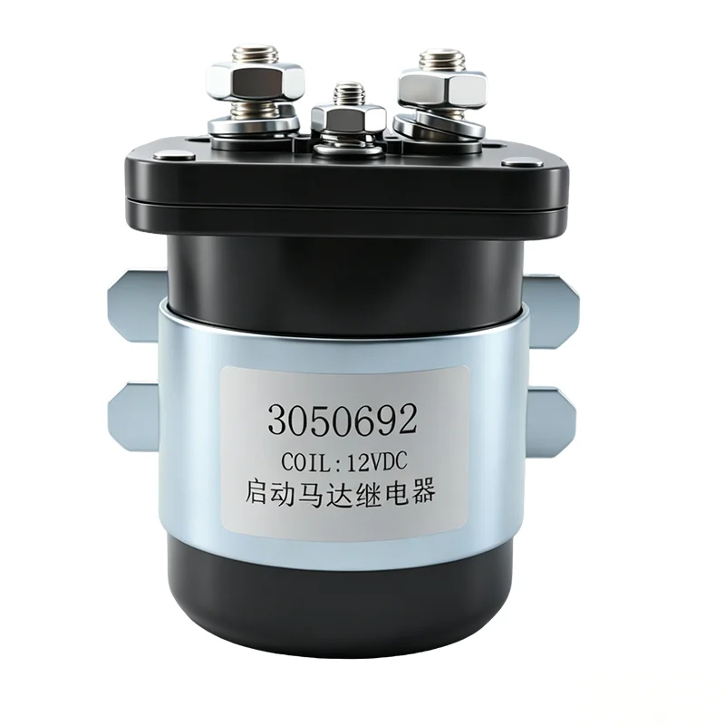 3050692 200A 12V Cummins diesel generator relay 12V/24V motor start relay Mangnetic Switch Solenoid