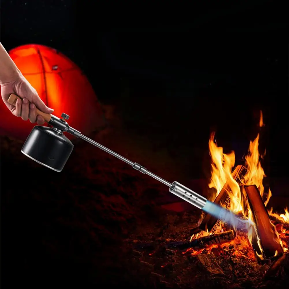 MT-3955 12000kcal/h Torch Flame Thrower 1000-1300 Degree Celsius Stable Temperature Weeding Fires Machine Camping Grass Burner