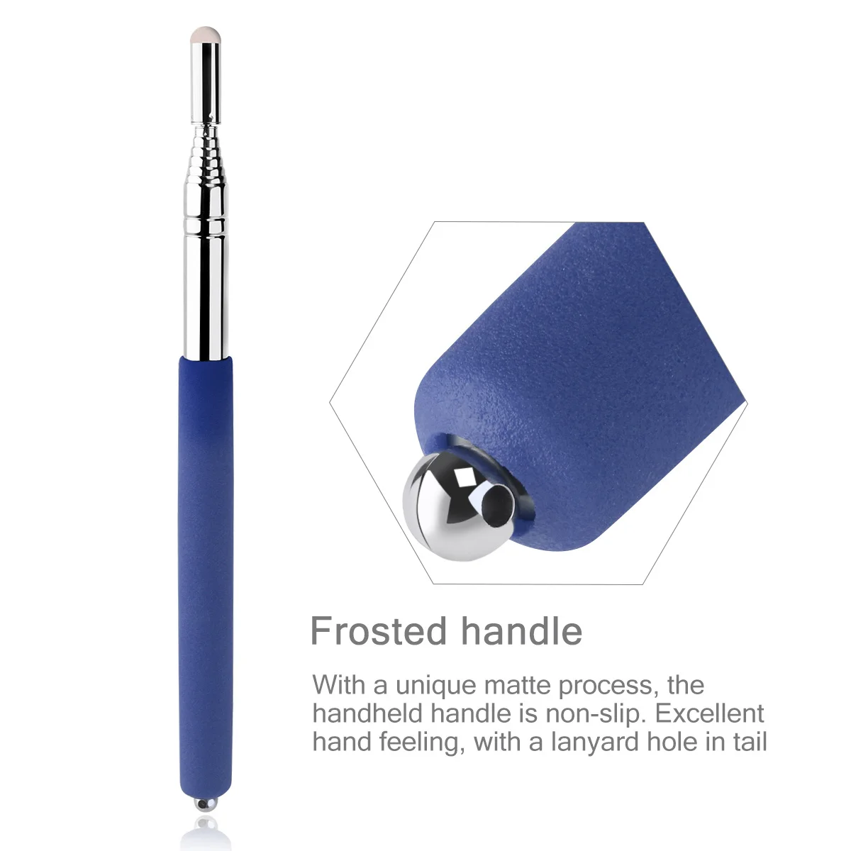 

Strong Extendable Telescopic Hand Pointer Extra Long 39 Inch Comfortable Sponge Handle Retractable Classroom Whiteboard