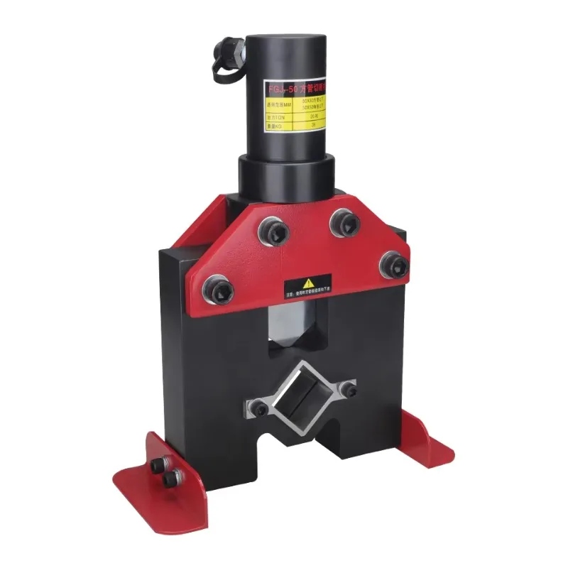 Split Type Hydraulic Square Tube And Angle Steel Cutter Quick Shearing Tool For 50mm Galvanized Iron Pipe Heavy Duty Fabrication