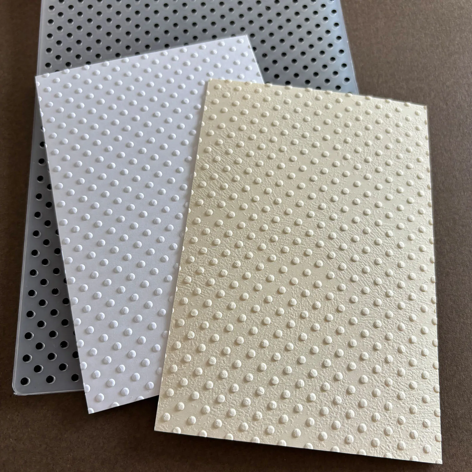Gepresste Blumen-Kunststoffordner, Diamond Dot, schlichtes Design, Scrapbooking, Kartenherstellung, DIY-Papierhandwerk, Stempelvorlagen, neu