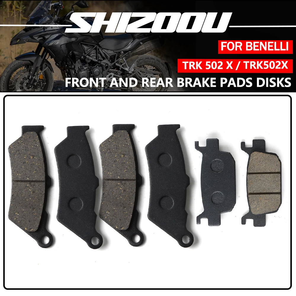 para-benelli-trk-502-x-2017-2018-2019-2020-2021-2022-kits-de-pastilhas-de-freio-dianteiras-e-traseiras-para-motocicleta