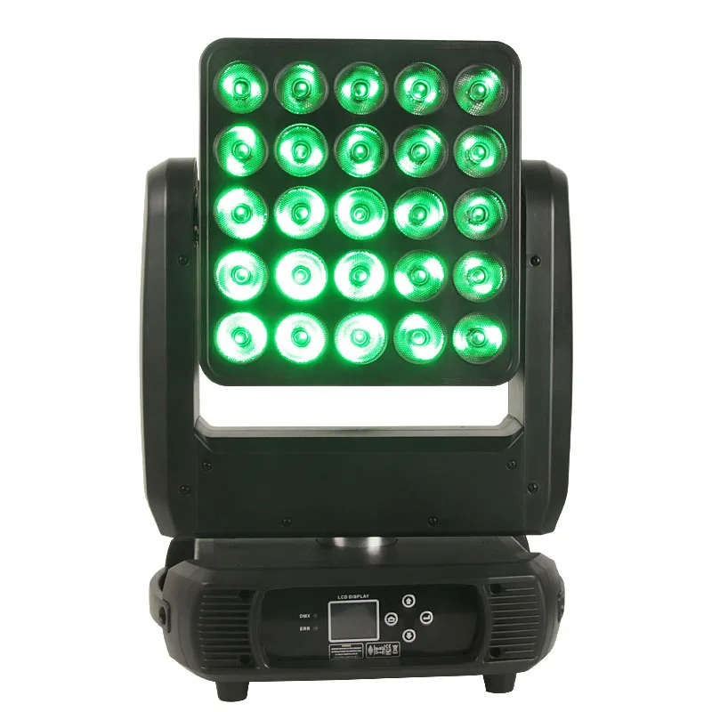 China Manufacture Sale 5x5 25pcs*12W  Matrix RGBW 4in1 Led Wash Moving Head Light