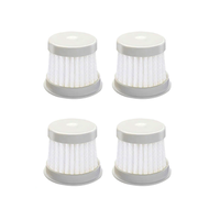 Update 4Pcs HEPA Filter for Haier ZC401F Mite Removal Instrument Vacuum Cleaner Parts Accessories