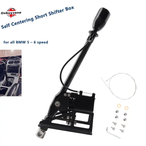 NEW Self Centering Short Shifter Box For BMW E30 E34 E36 E46 E8x E9x F80 F82 F83 F87 318i 320i 323i 325i 330i 525I 530I 535i