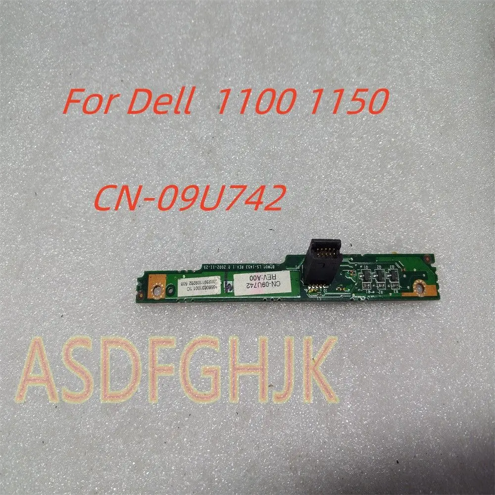 Original For Dell Inspiron 1100 1150 Power Button Board CN-09U742 REV:A00 LS-1453 Tested Fast Shipping