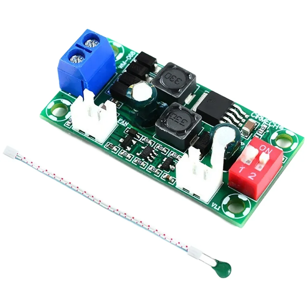 1pc Electronic DC Fan Speed Control Module With Automatic Temperature Control Board 4-Speed Adjustment Easy To Install