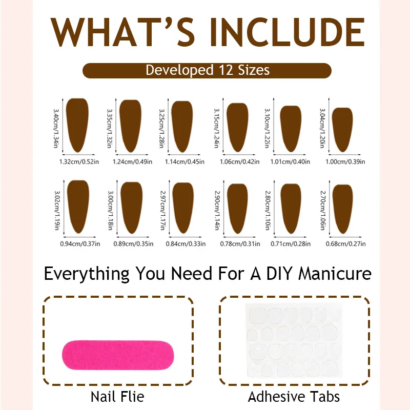 24PCS Metallic Fake Nails Dark Bluel Chrome Edgy Design False Nails with Luxury European Aurora Spicy Cool Style Press on Nails