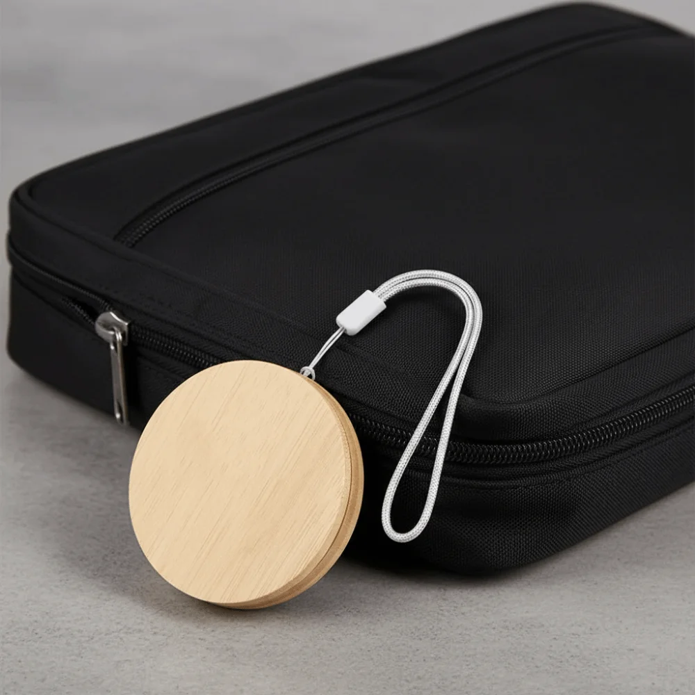 

60W Power Fast Charging Cable Round Design Travel Use Type-C Cable Travel Case Six-in-One Charging Cable Multi Device Charging