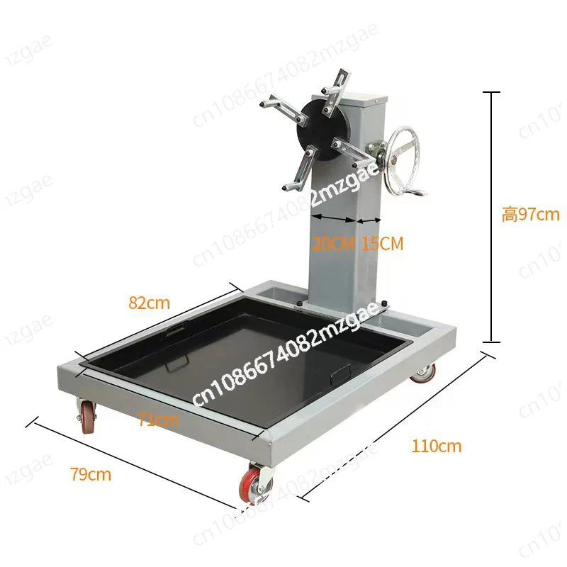 

0.5T engine flip frame disassembly bracket engine flip table car engine maintenance tool