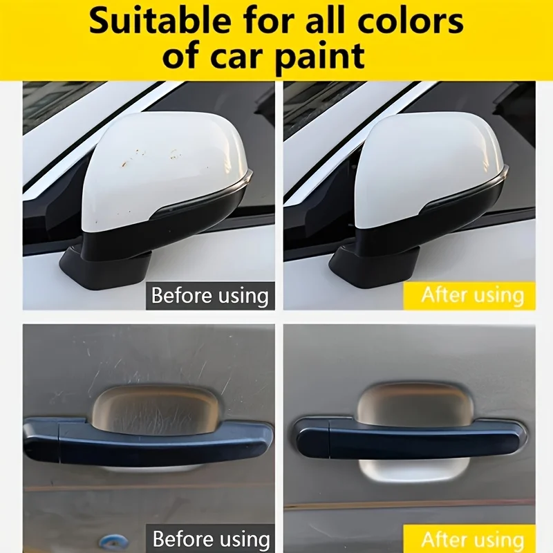 10PCS Nano Sparkle Cloth for Car Scratches Multifunction Nano Magic Cloth Scratch Remover with Scratch Repair and Water Polishin