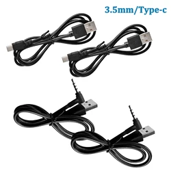 1/2/4 adet 3.5mm/tip-c EJEAS V6 PRO V4 artı motosiklet kask aksesuarları USB şarj kablosu Vnetphone V6/V4 Bluetooth interkom