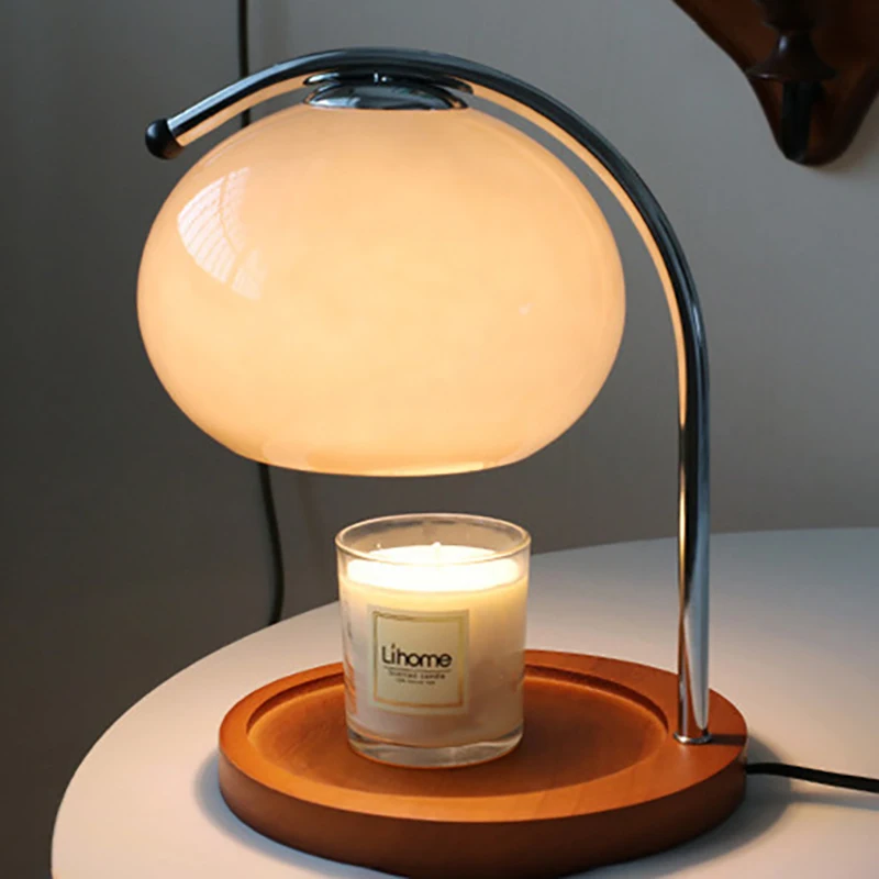 AC Powered Candle Warmer Light Classic Aromatherapy Diffuser Multifuntional Lighting Fixtures for Bedroom Study Living Room