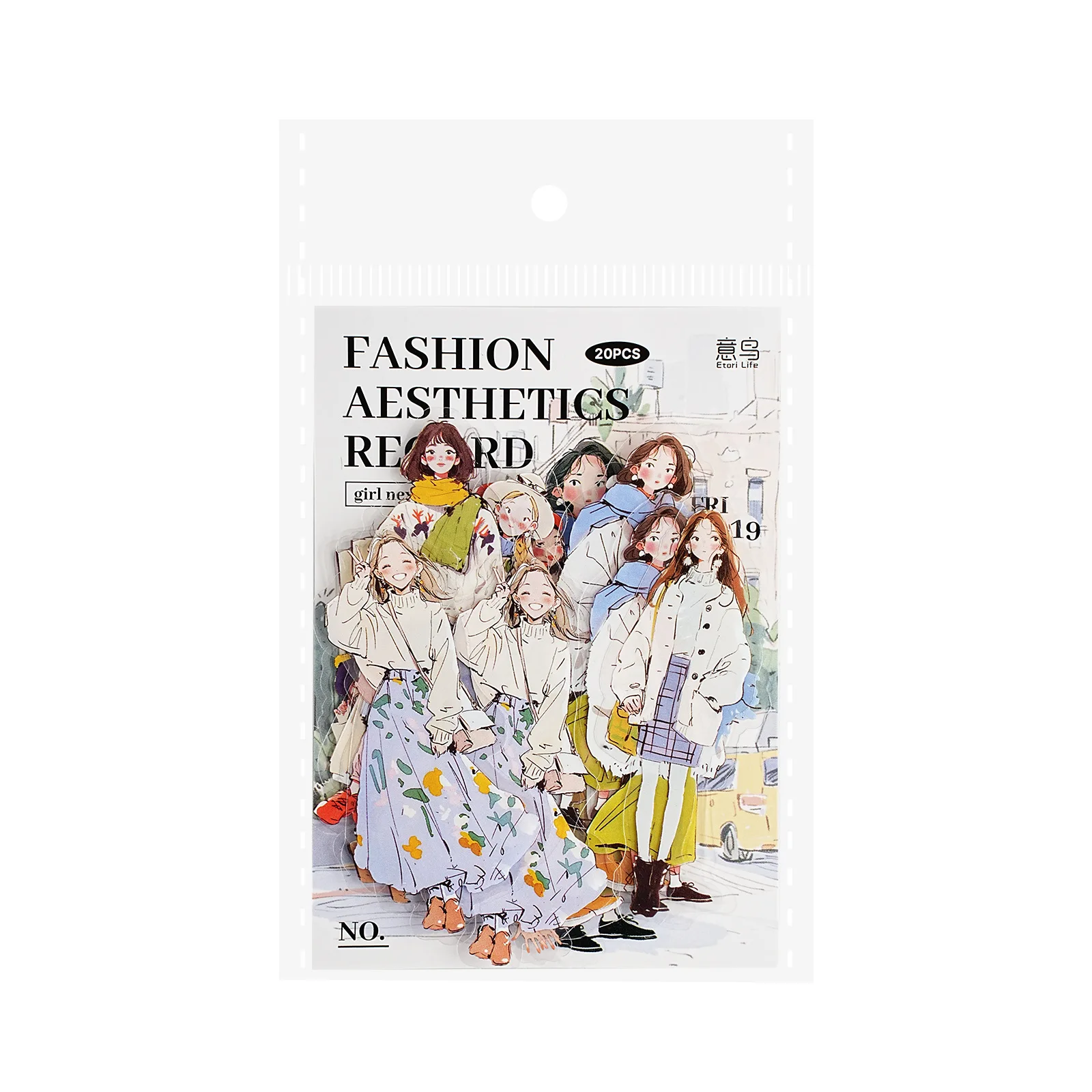 24sets/1lot Kawaii Scrapbook Stickers Fashion Aesthetics Record Junk Journal Gold Planner Stationery  Planner Decorative
