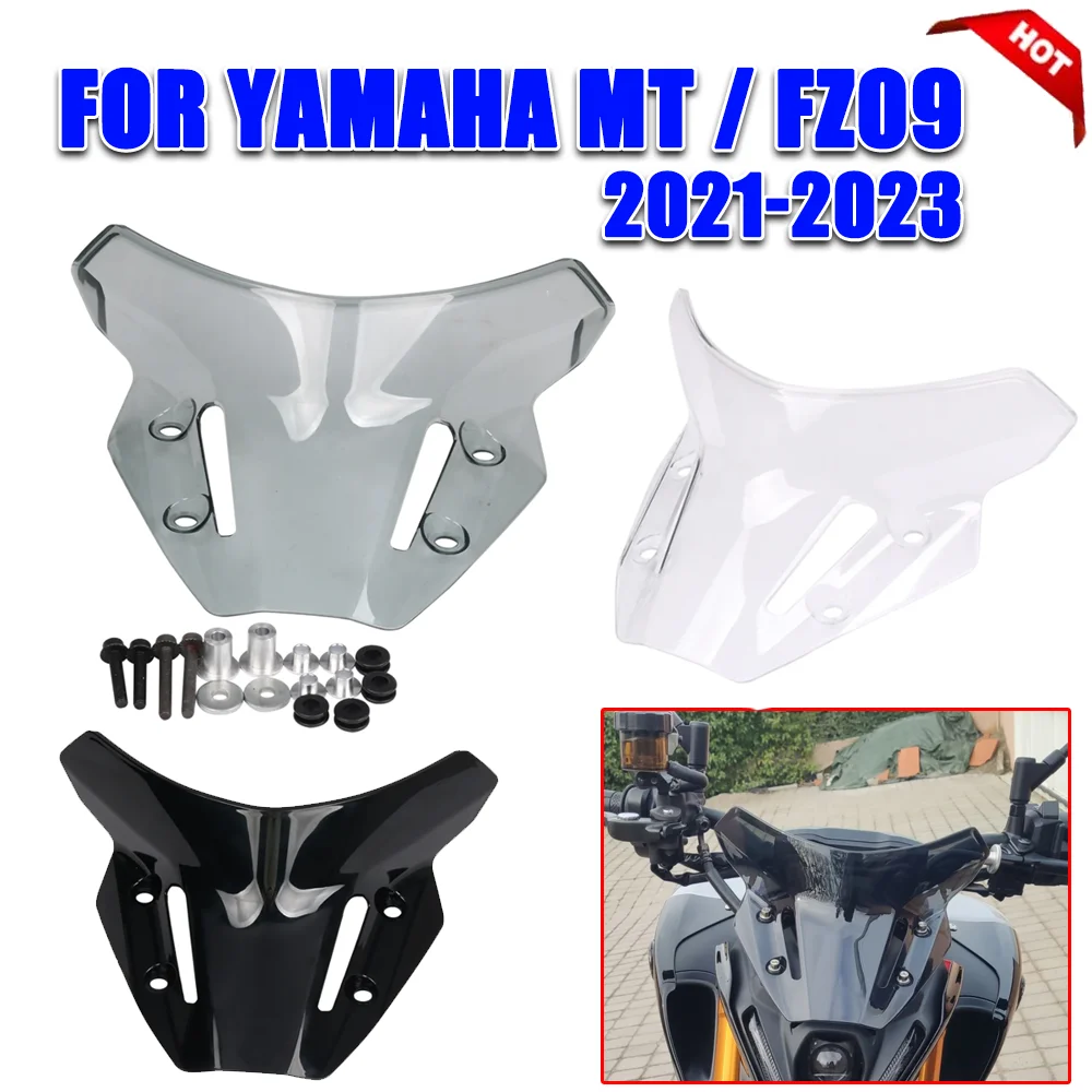 

Аксессуары для мотоциклов, лобовое стекло, дефлекторы ветра, перегородка для YAMAHA MT-09 MT09 SP FZ09 2021 2022 2023