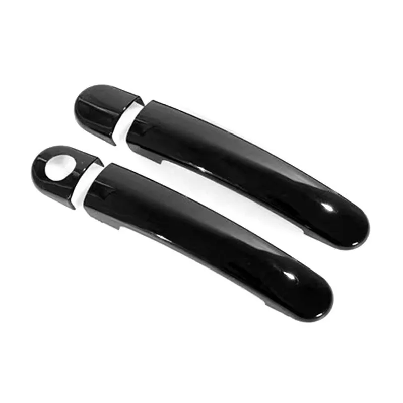 For VW Golf 5 MK5 Volkswagen Golf V Rabbit 1K 2004-2009 Gloss Black Chrome Car Door Handle Covers Accessories Styling Stickers
