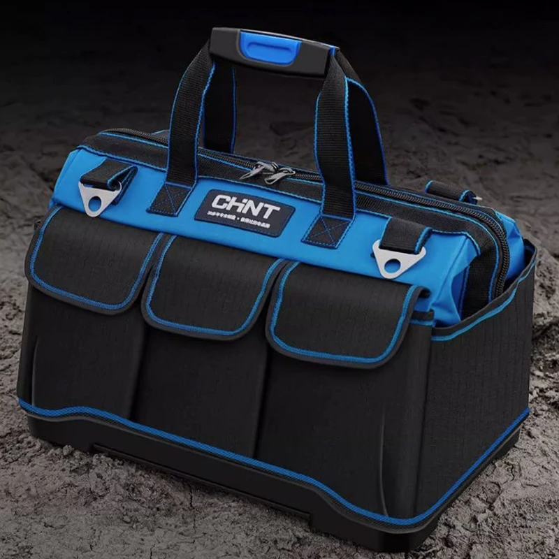 Multifunctional Tool Bags 1680D Oxford Cloth Electrician Bags Waterproof and Wear-Resistant High Capacity Storage Bags