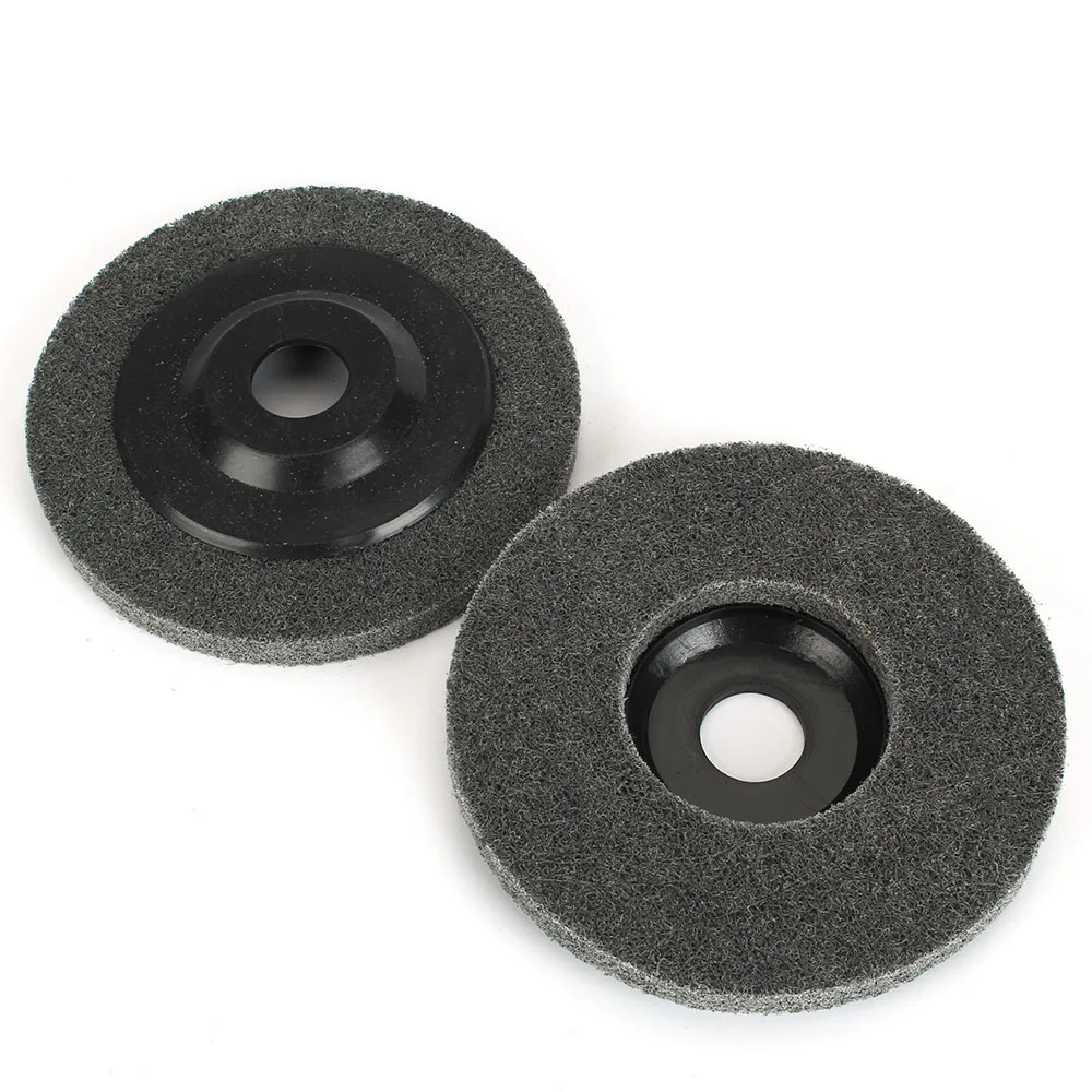 Wol Baja Stianless Merasa Flap Poles Roda Disk 4 "/5"/4.5 "Sudut Penggiling Bantalan Buffing untuk Medis Kaca Marmer Logam Tahan Lama