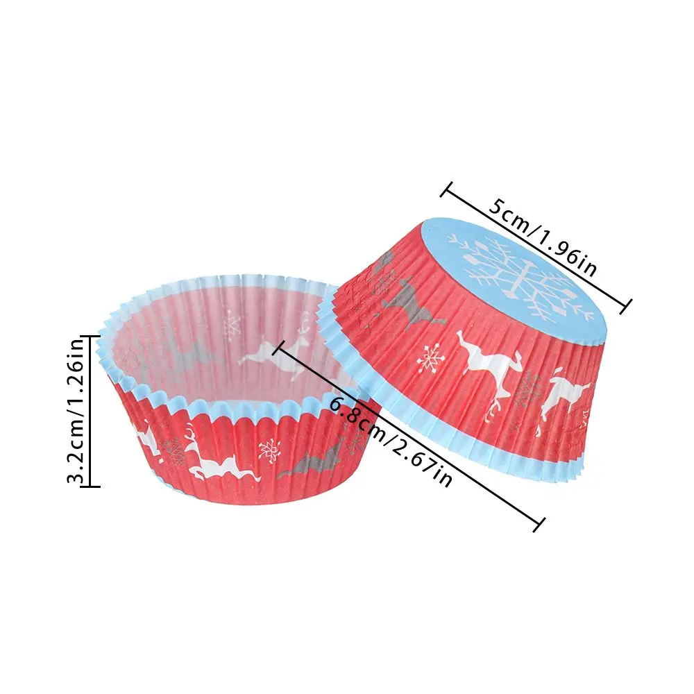 100Pcs Home & Kitchen Pastry Tools Party Supplies Cake Paper Cups Cupcake Wrappers Muffin Cases Baking Cup